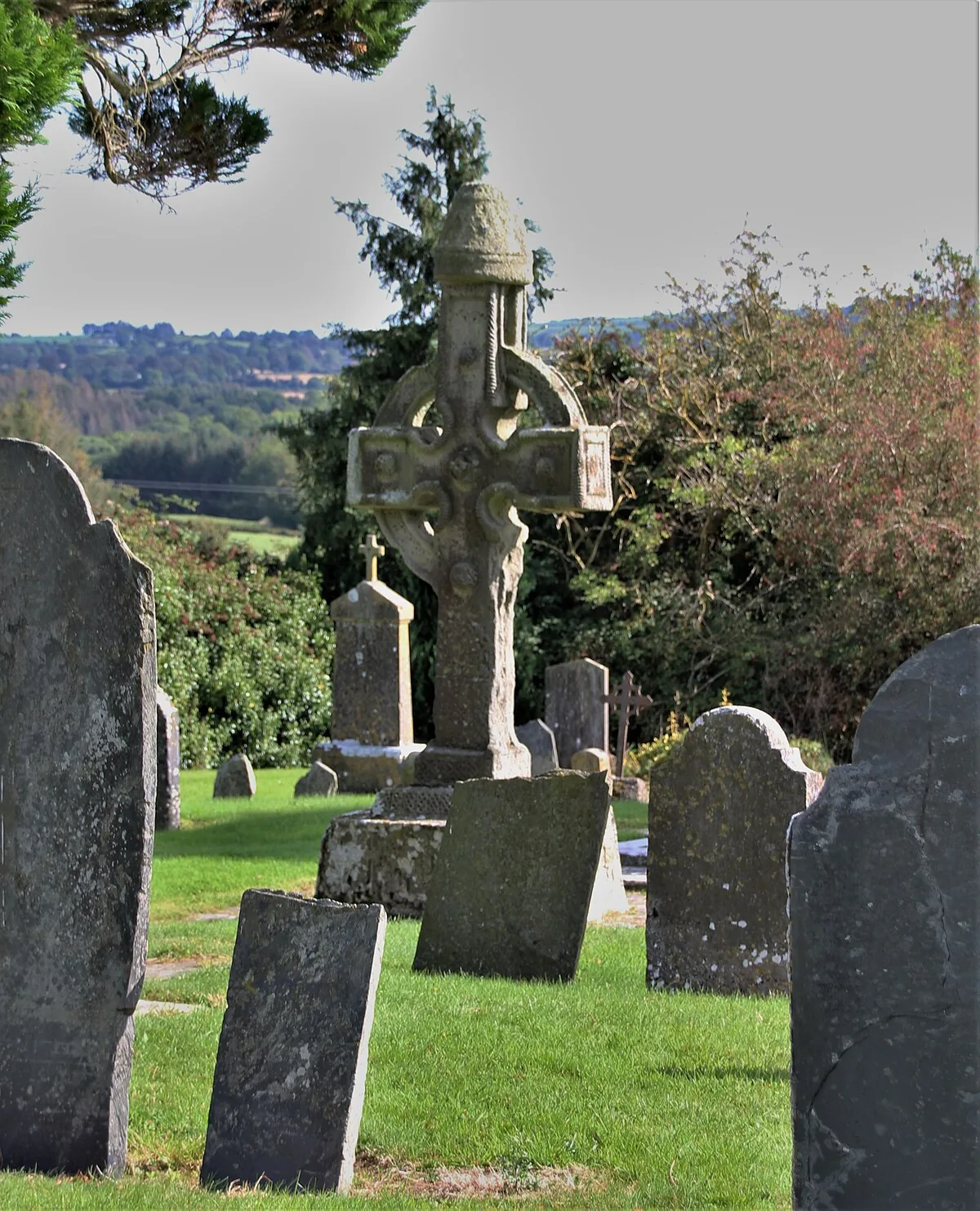 Ahenny High Crosses in County Tipperary, among the earliest Celtic high crosses in Ireland