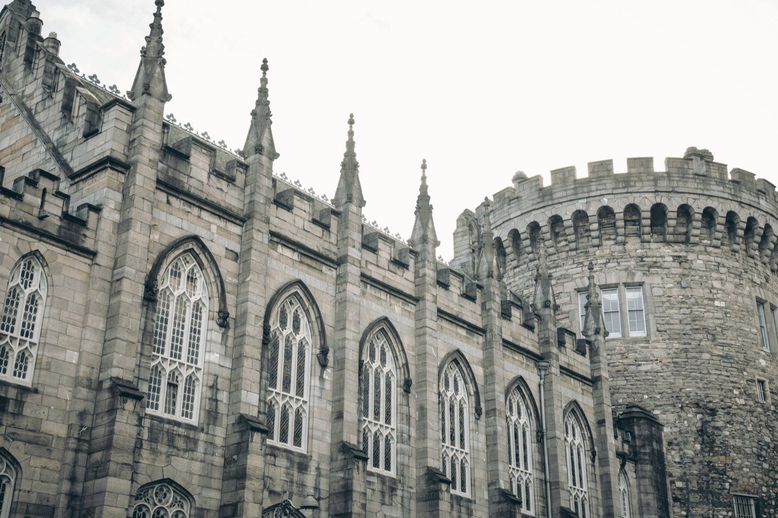 Dublin Castle Upper Yard and Bedford Tower, Dame Street, Dublin, Ireland