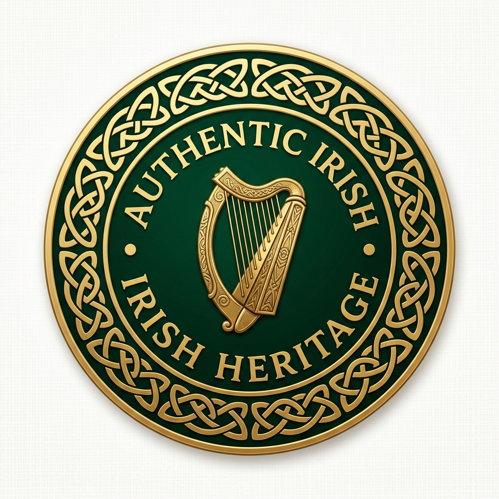 Authentic Irish Heritage badge
